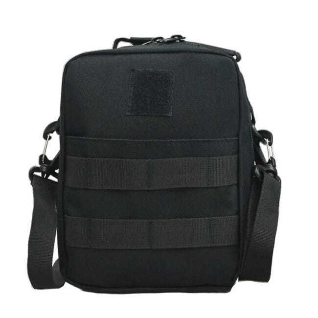 DRAGOWA Tactical Borsa medica impermeabile a tracolla 2L, nera