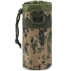 DRAGOWA Tactical custodia impermeabile per bottiglia, jungle digital