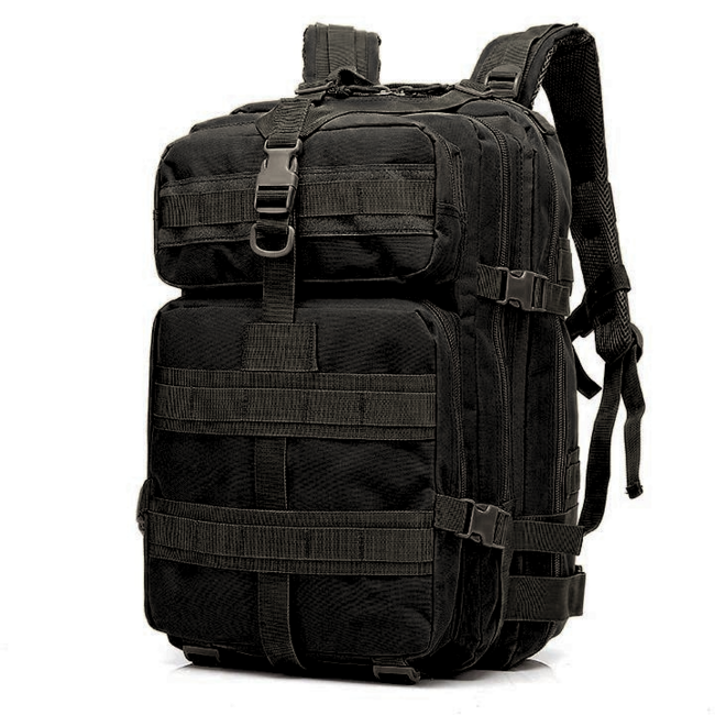DRAGOWA Tactical zaino tattico impermeabile 45L, nero