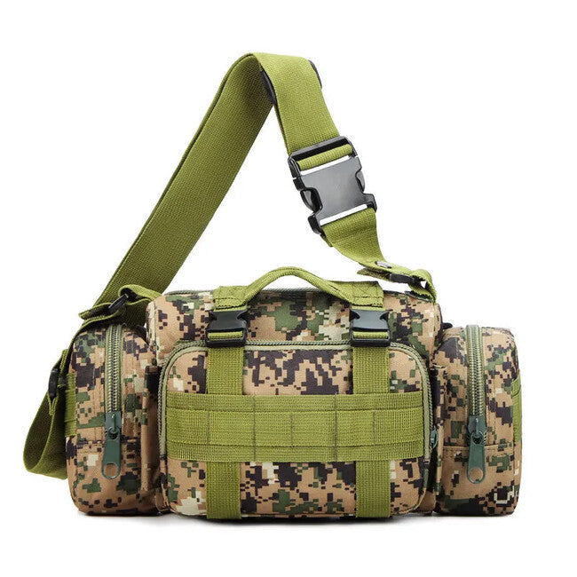DRAGOWA Tactical borsa in vita, digital.woodland
