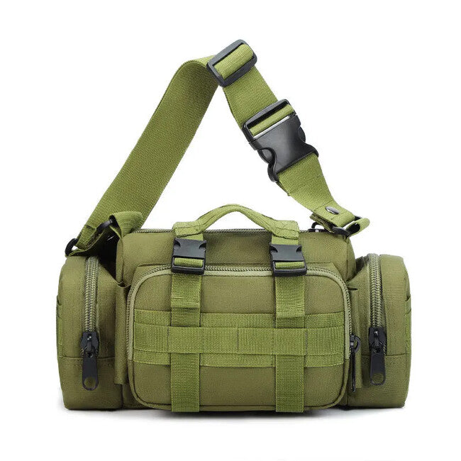 DRAGOWA Tactical borsa a vita, oliva