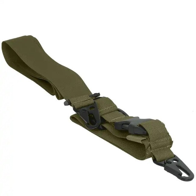DRAGOWA Tactical Cinturino a tre punte, oliva