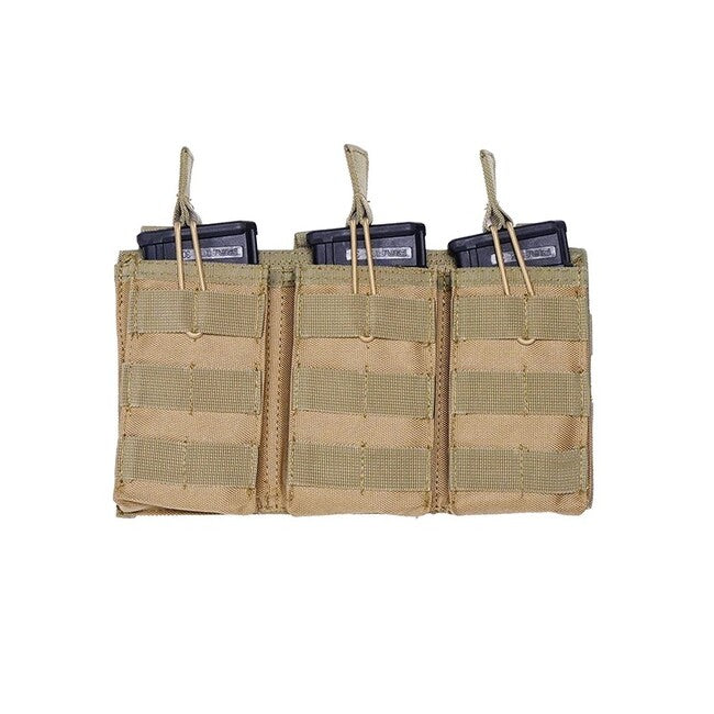 DRAGOWA Tactical Astuccio triplo per caricatori, coyote