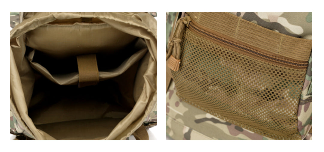 DRAGOWA Tactical Borsa da esterno con manico, oliva