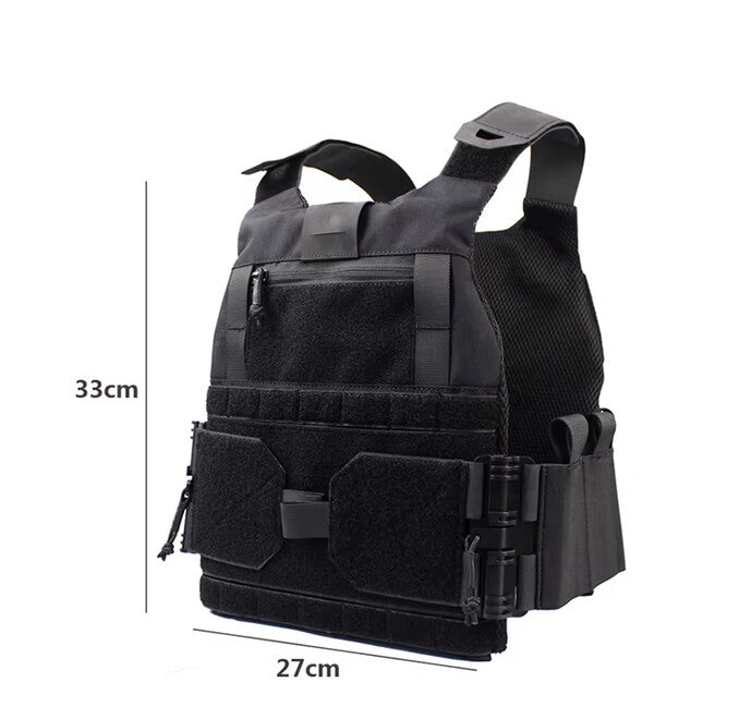 DRAGOWA Tactical Maverick gilet tattico, grigio