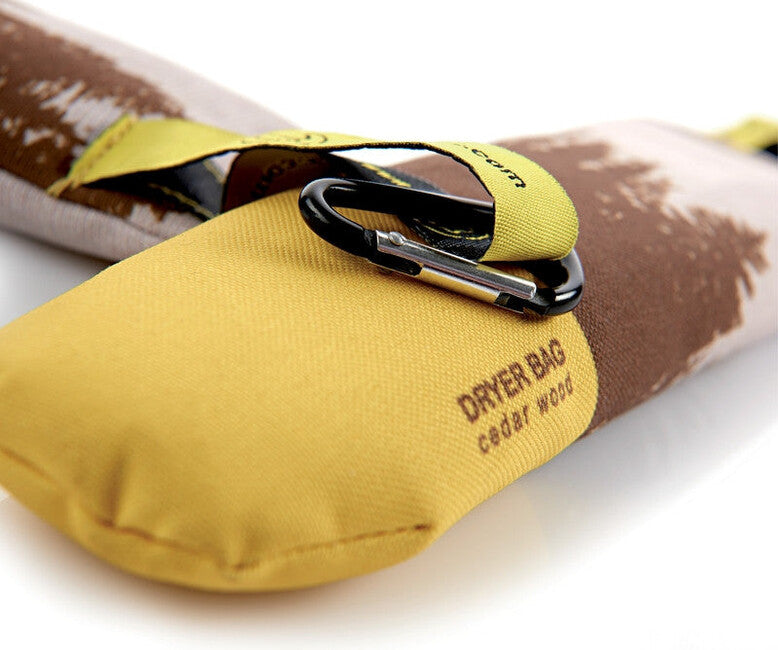 Sidas Dryer Bag asciuga scarpe naturale in legno di cedro