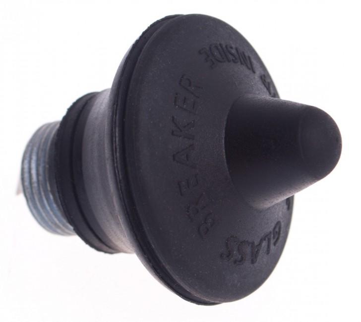 ESP Rubber End Cap for Telescopic Baton with Hardened Steel Pin BE-04, Black
