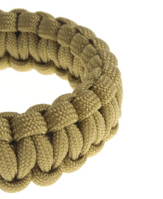 O&T braccialetto paracord, khaki