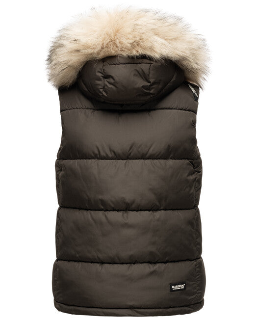 Marikoo Eisflockchen gilet, antracite
