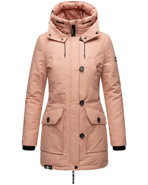 Navahoo Freezestoorm giacca invernale da donna con cappuccio, rosa
