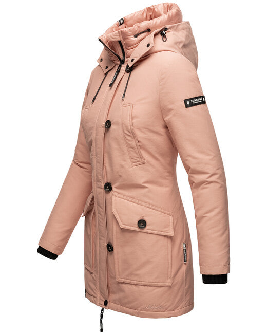 Navahoo Freezestoorm giacca invernale da donna con cappuccio, rosa