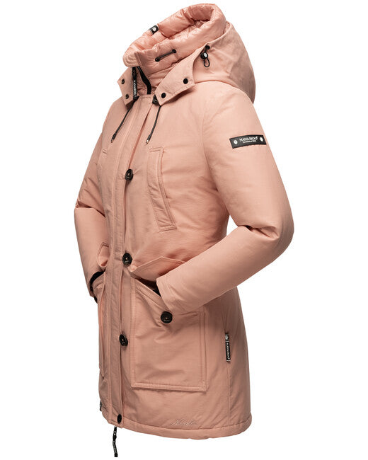Navahoo Freezestoorm giacca invernale da donna con cappuccio, rosa