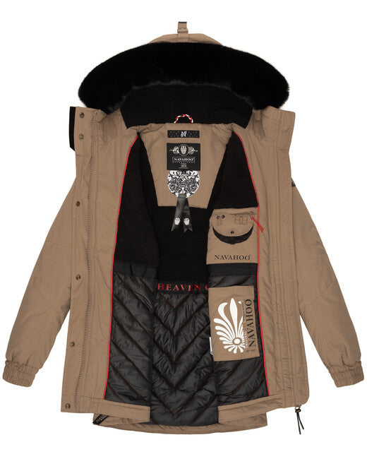 Navahoo Olessa giacca invernale, taupe