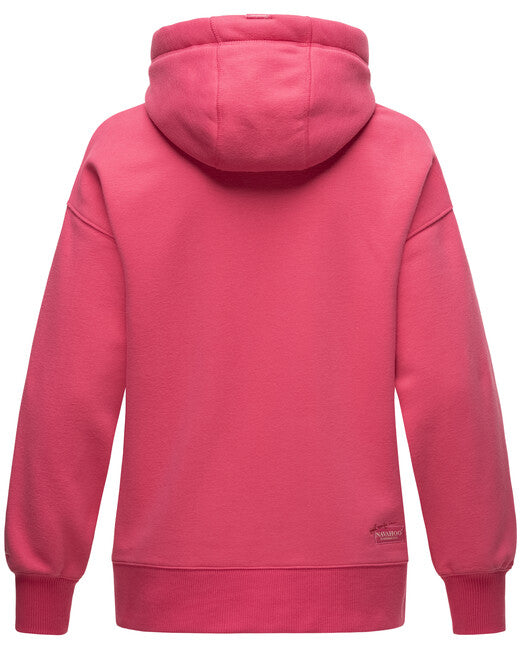 Navahoo Goldfee felpa con cappuccio da donna, rosa