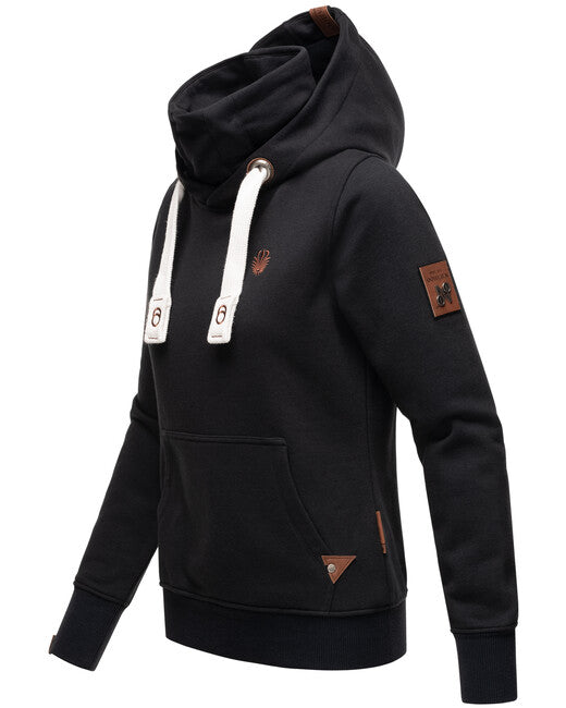 Navahoo Raniaa felpa con cappuccio da donna, navy