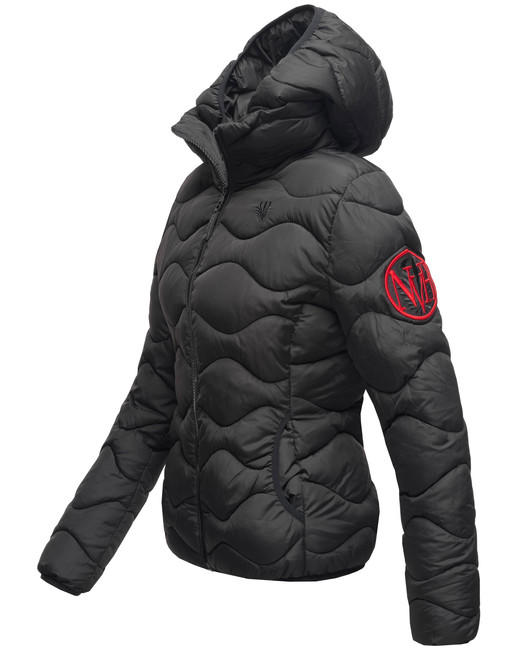Navahoo Key Color giacca invernale da donna con cappuccio, bordeaux
