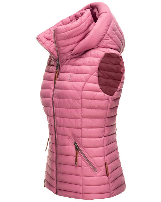 Navahoo Shadaa gilet con cappuccio da donna, berry