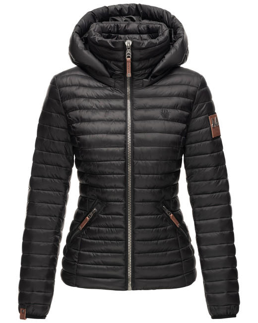 Marikoo Lowenbaby giacca di transizione da donna con cappuccio, nera