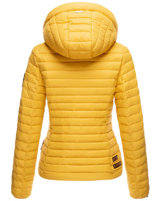 Marikoo LOWENBABY giacca transitoria da donna con cappuccio, gialla