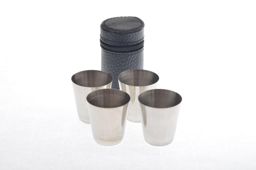 O&T Kali bicchierini con custodia, 0,25dcl