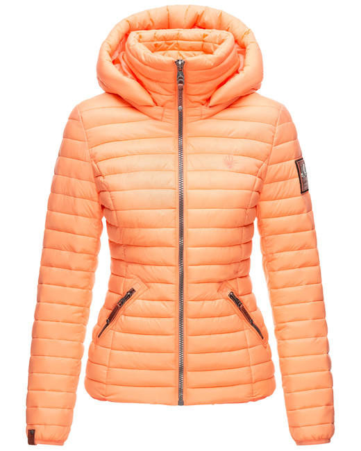 Marikoo LOWENBABY giacca transitoria da donna con cappuccio, arancione