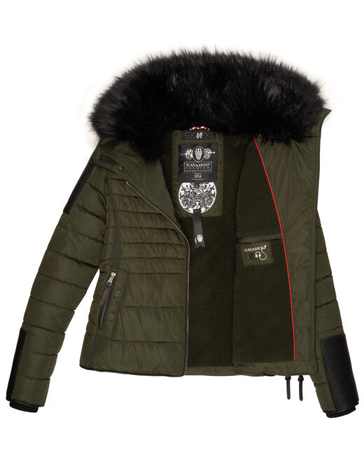 Navahoo Yuki2 giacca invernale da donna, oliva