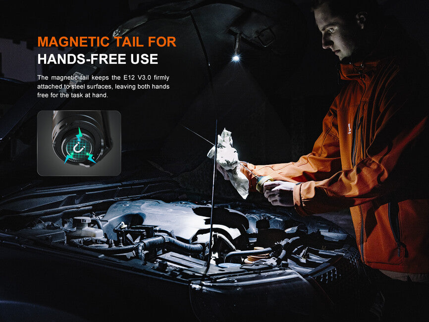 Fenix E12 V3.0 torcia tascabile
