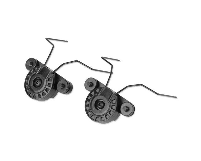 Earmor M12 adattatore auricolare per caschi con guide exfil, nero