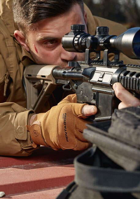 Pentagon Duty Mechanic guanti senza dita da meccanico 1/2, oliva
