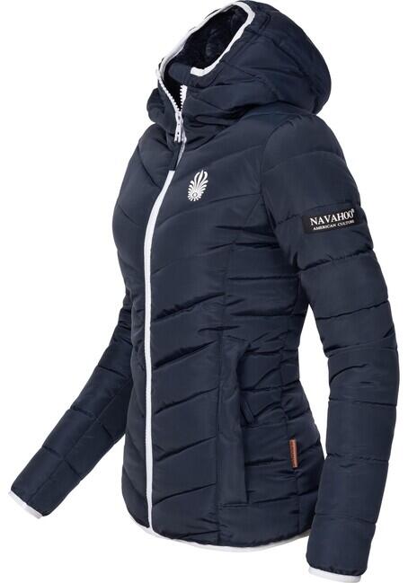 Navahoo ELVA giacca invernale con cappuccio da donna, Navy
