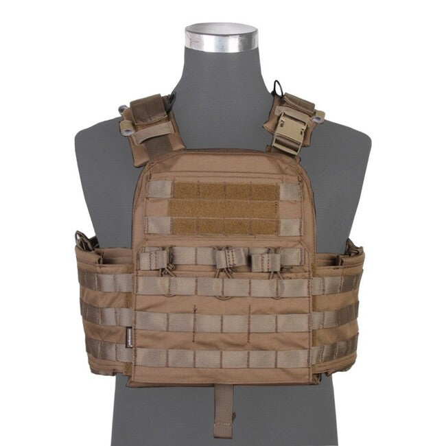 Emersongear Gilet CPC, porta piastre, coyote