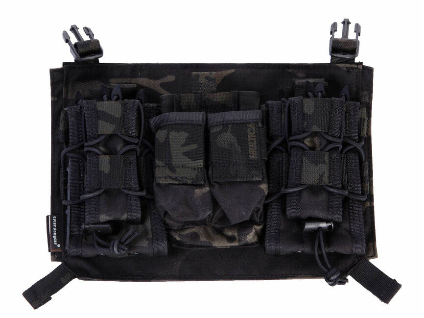 Emersongear LXB pannello frontale 419/420, nero multicam