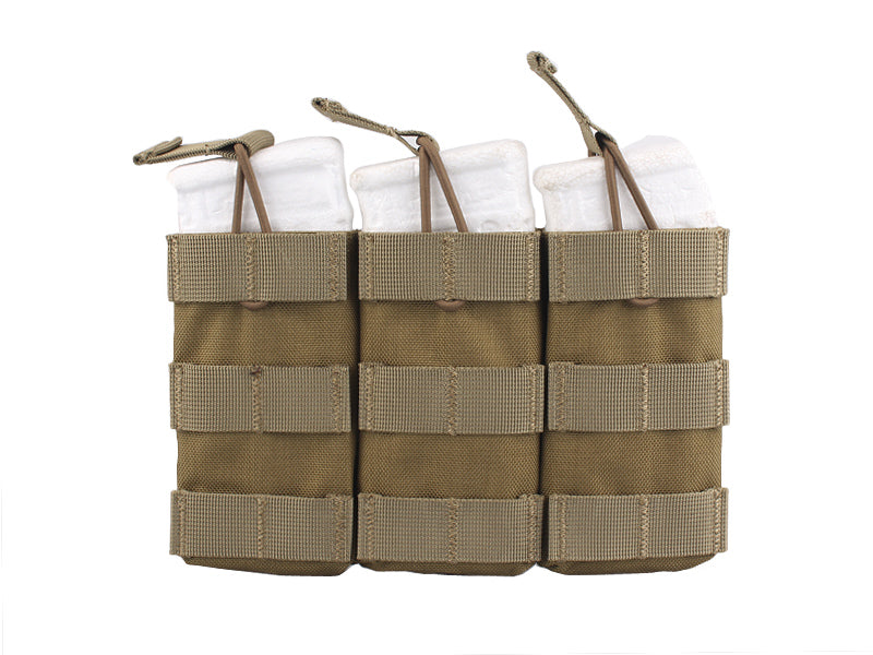 Emersongear Custiodia modulare per caricatori a tripla apertura, coyote 500D