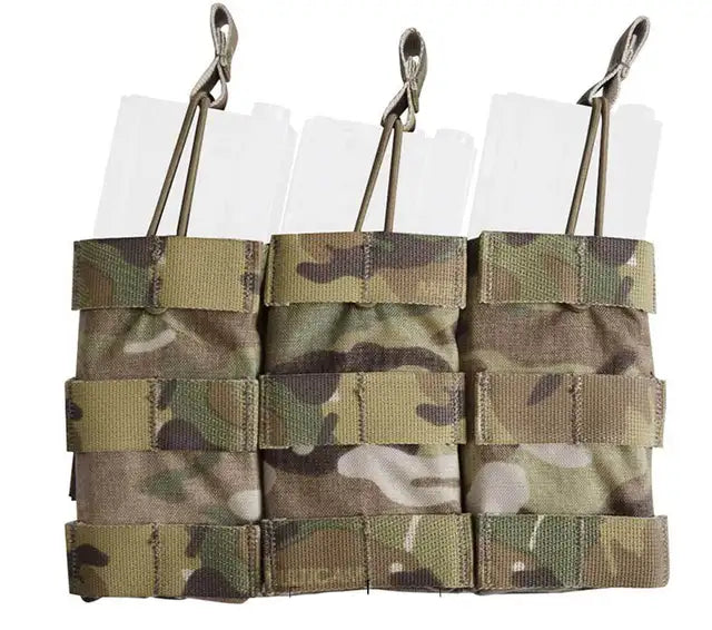 Emersongear Marsupio modulare per caricatori tripli con parte superiore aperta, multicam 500D