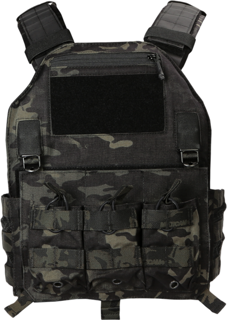 Emersongear 420 portapiatti, nero multicam
