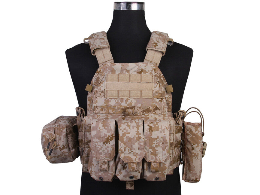 Emersongear Lbt6094a portapiatti con 3 tasche , aor1 500d
