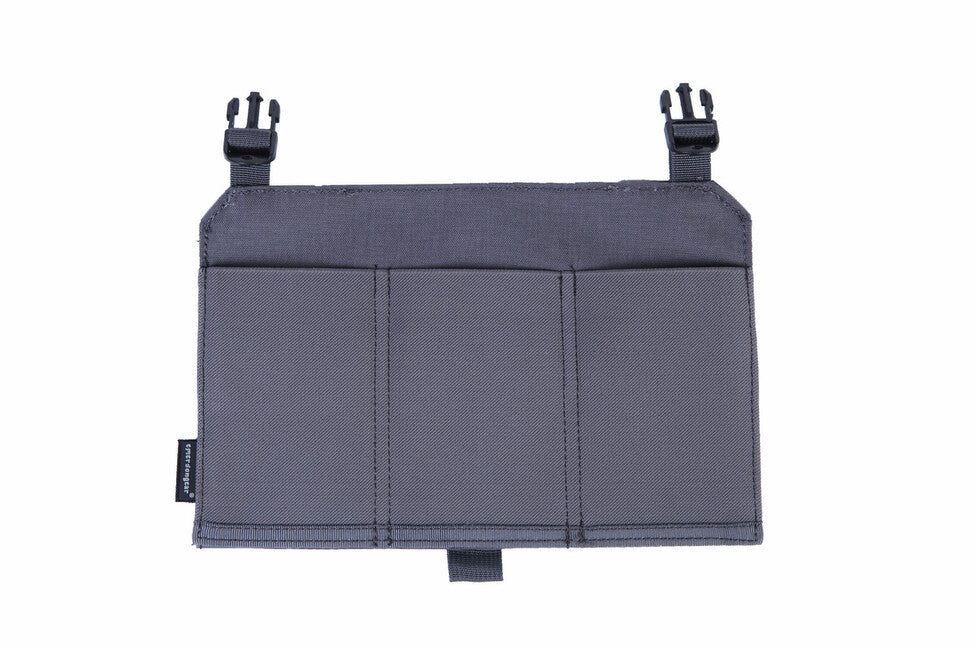 Emersongear Pannello per tre caricatori m4 su gilet tattico, grigio 500D