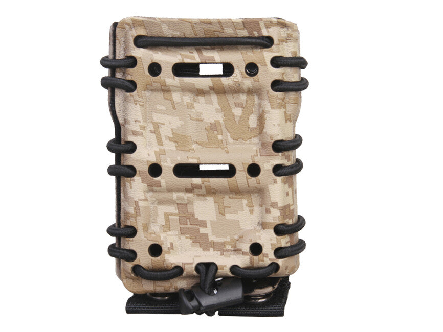 Emersongear Custodia in plastica per caricatori 5,56 mm tattici MAGPouch, desert digital