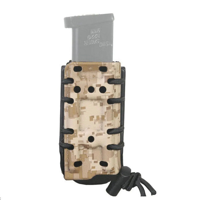 Emersongear Custodia per caricatore in plastica per pistola 9mm, desert digital