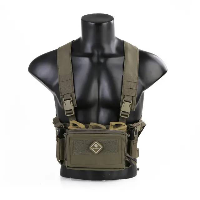 Emersongear Micro Chest Rig D3CR, verde ranger 500D