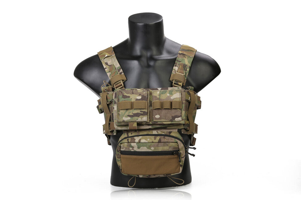 Emersongear Micro Fight Chissis MK3 gilet tattico, multicam 500D