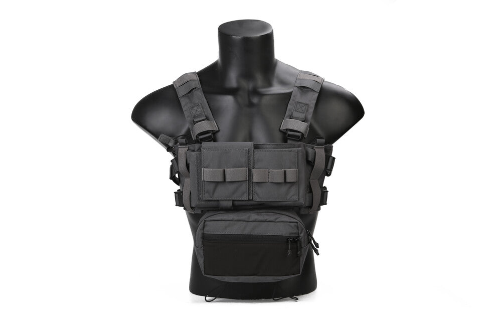 Emersongear Micro Fight Chissis MK3 pettorale, grigio 500D
