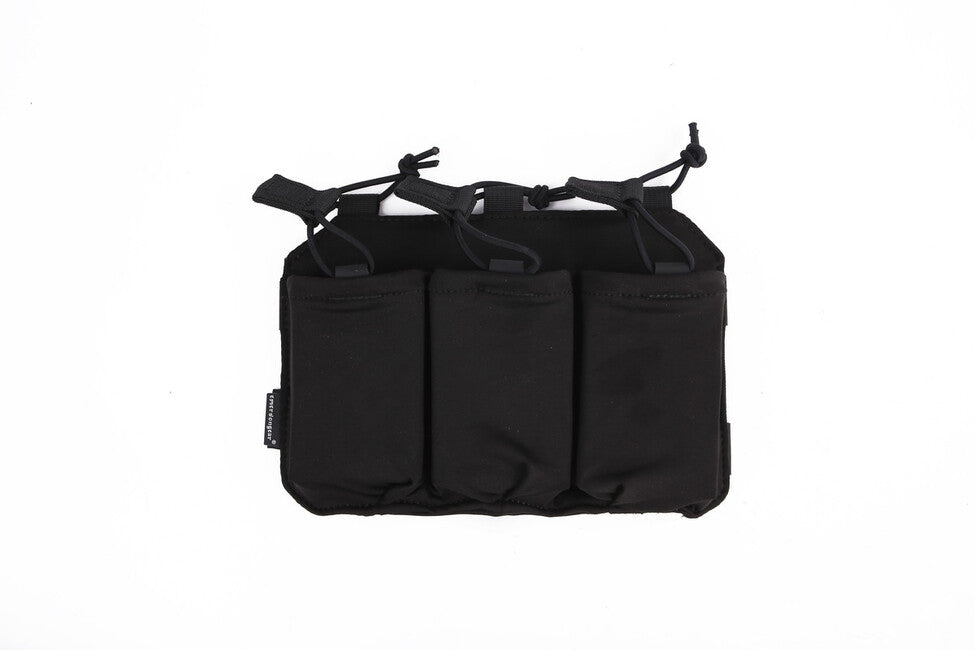 Emersongear Custodia tripla per caricatore per gilet ss tac, nero