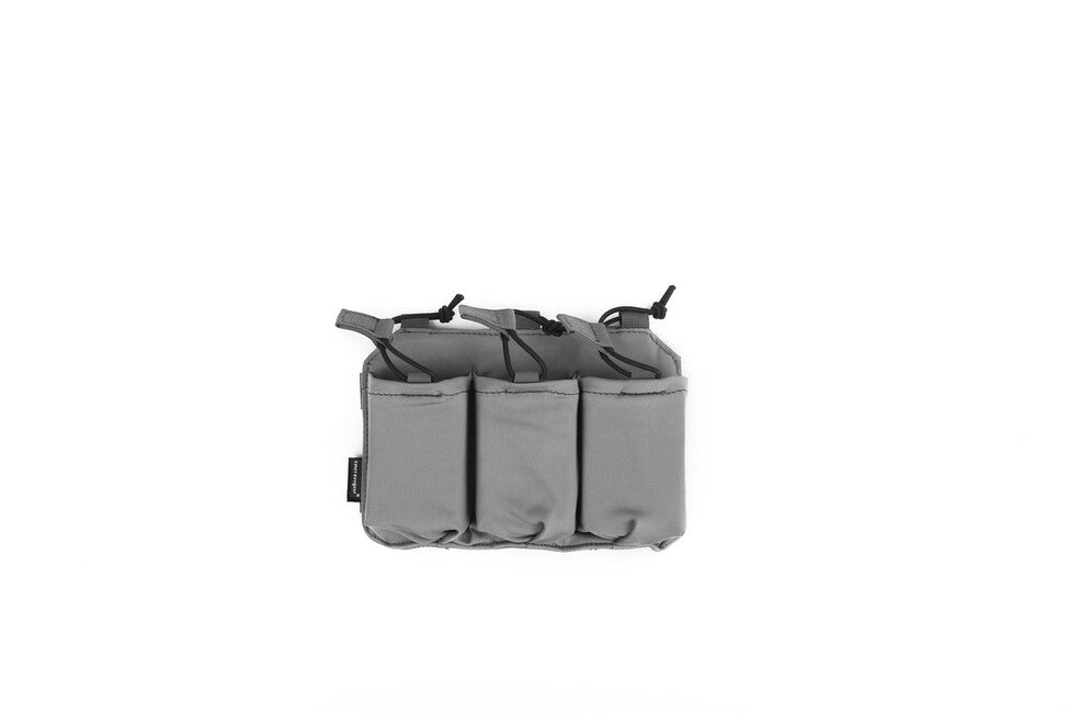 Emersongear Custodia tripla per caricatore per gilet ss tac, grigio