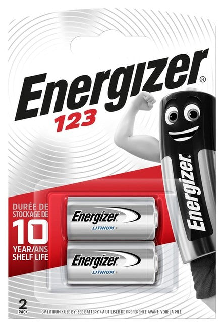 Energizer 123 litio fsb2, 2 pezzi