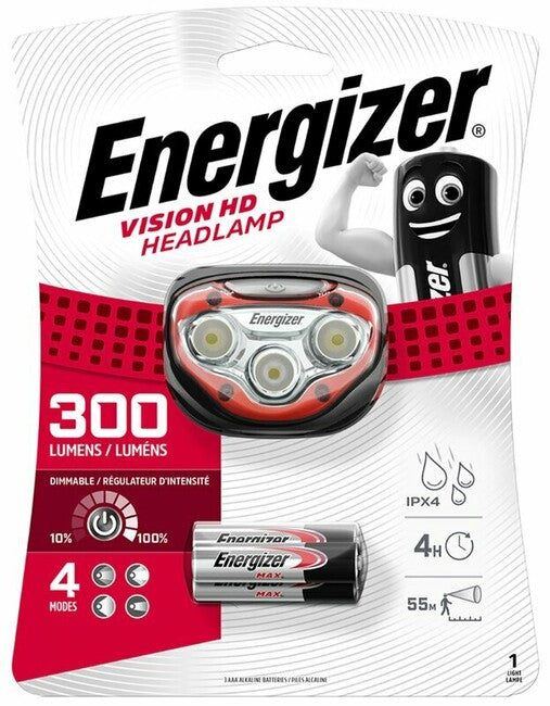Energizer Vision HD lampada frontale 3 x AAA