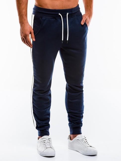 Ombre P865 pantaloni della tuta da uomo, navy blu