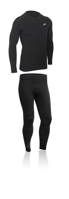 F Set di biancheria intima uomo Superlight, nero