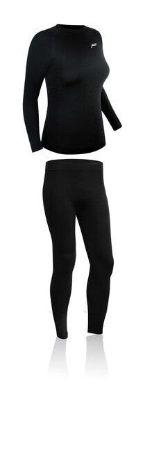 F Superlight women set di lingerie da donna, nero