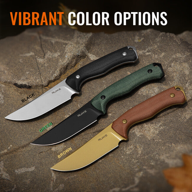 Ruike F186MN coltello, marrone